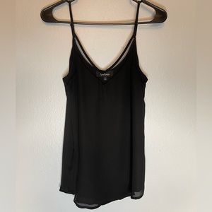 Like New Black Lulu’s Flowy Spaghetti Strap Tank Top Size Small